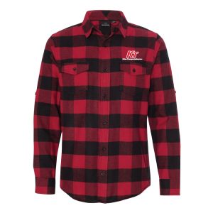Men's Plaid Flannel Shirt - B8210