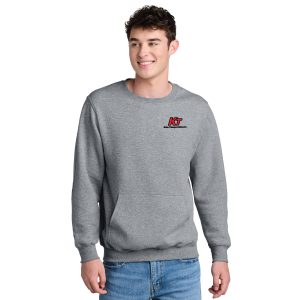 Core Fleece Crewneck Pocket Sweatshirt-PC78PKT